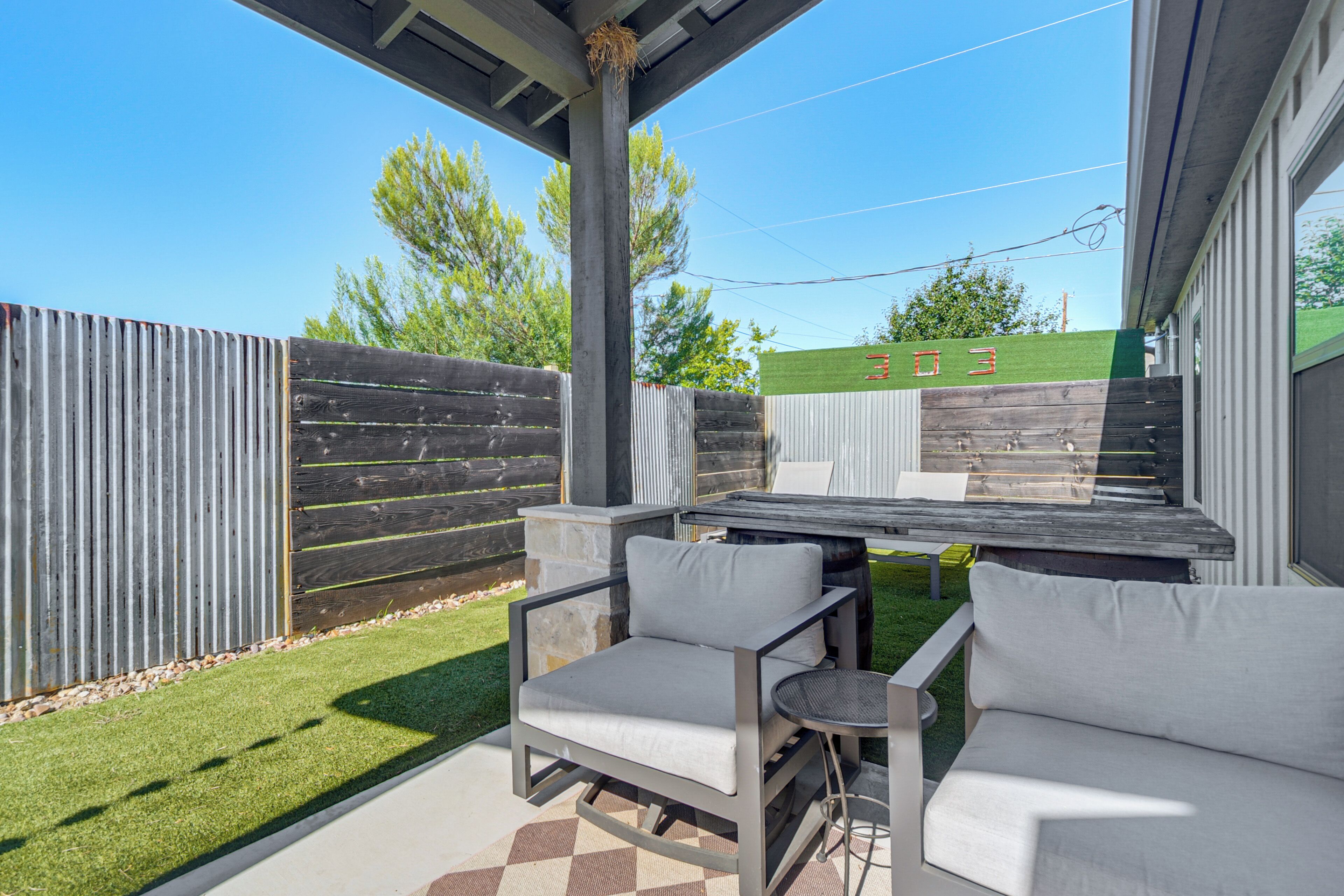 Outdoor dining