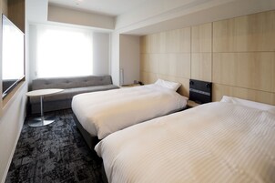 Habitación con 2 camas individuales, no fumadores | Tabla de planchar con plancha, wifi gratis, ropa de cama