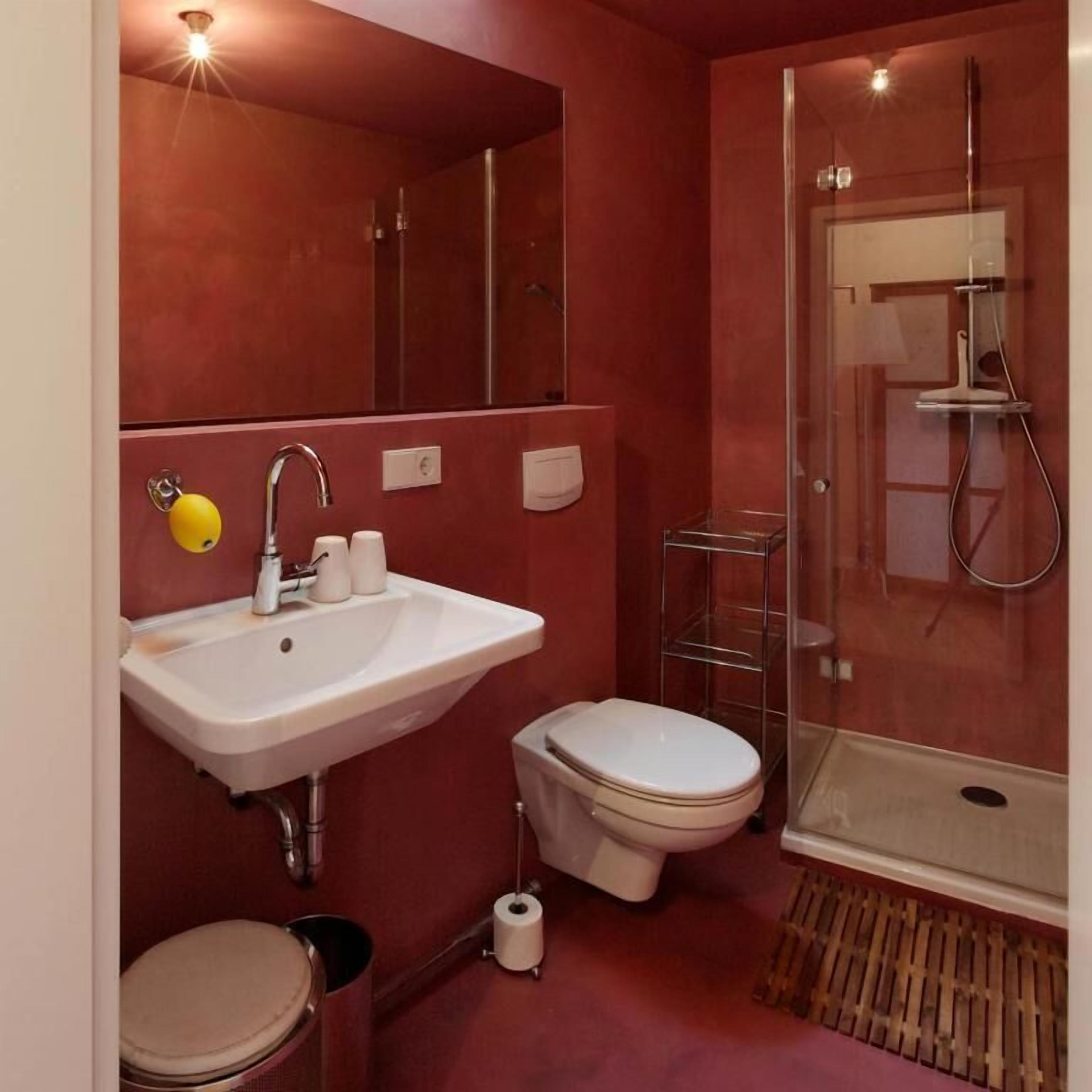 Habitación doble Confort, baño privado, vista al valle | Baño