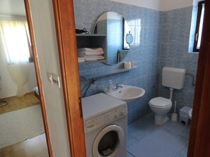 Bathroom - Beautiful apartment wit sea view (Brodarica)