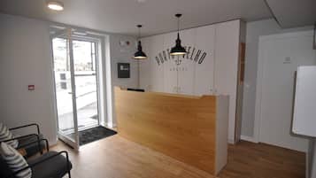 Interior entrance