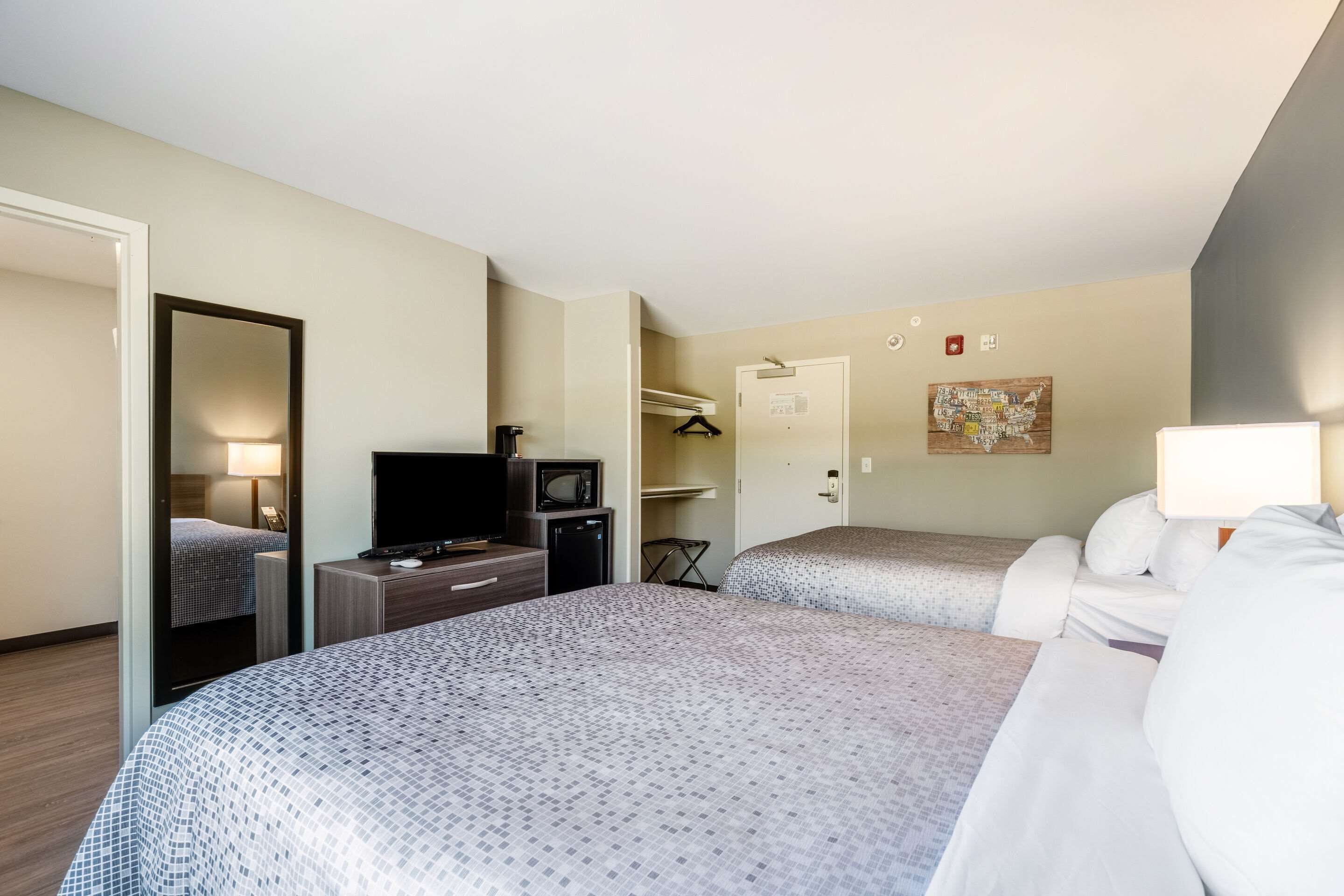 room, 2 queen beds, accessible, non smoking | pillow-top beds, free wifi, bed sheets