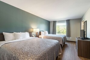 Kamer, 2 queensize bedden, toegankelijk voor mindervaliden, niet-roken | Pillowtop-bedden, gratis wifi, beddengoed