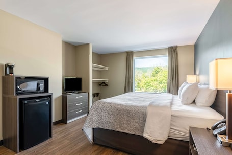 Colchones con pillow-top, wifi gratis y ropa de cama