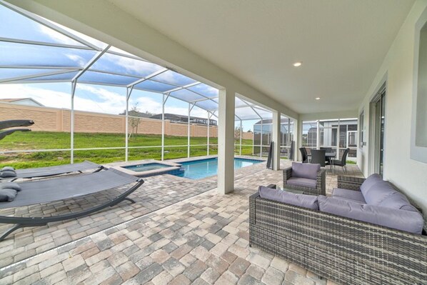 Property grounds - Luxury 8 Bedroom Villa on Champions Gate Resort, Orlando Villa 3584 (Davenport)