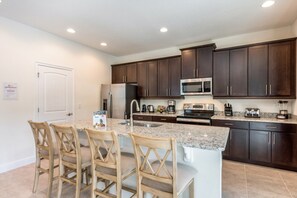 Villa (1 Bedroom) | Eigene Küche | Kühlschrank, Mikrowelle, Ofen, Herdplatte