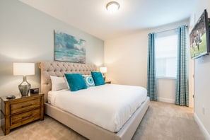 Villa (1 Bedroom) | 6 habitaciones, tabla de planchar con plancha y wifi gratis 