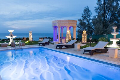 Imagine Renting Your Own 5-star Private Cyprus Villa on the Beach, Paphos Villa 1411