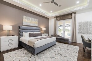 Villa (1 Bedroom) | 10 bedrooms, travel crib, bed sheets - Beautiful Mansion With Private Pool, Close to Disney, Orlando Mansion 2907 (Kissimmee)