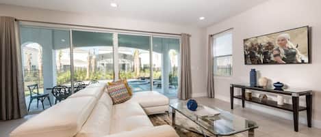 Villa (1 Bedroom) | Living room | Foosball, table tennis