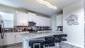 Oven, stovetop, dishwasher - Luxury 5 Bedroom Villa on Champions Gate Resort, Orlando Villa 1756 (Port Saint Lucie)