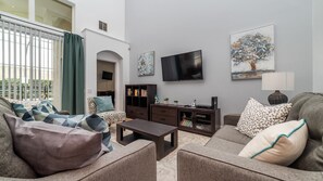 Villa (1 Bedroom) | Sala de estar | Futbolito 