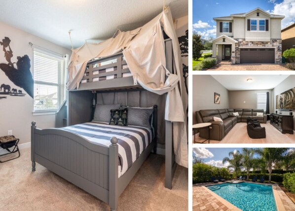 Villa (1 Bedroom) | 8 bedrooms, bed sheets