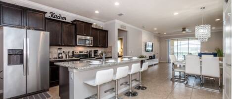 Villa (1 Bedroom) | Cuisine privée | Four, plaque de cuisson, lave-vaisselle