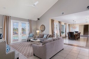Villa (1 Bedroom) | Living room | LCD TV, video-game console, Netflix, DVD player