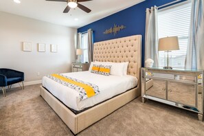 5 bedrooms, bed sheets - Villa in Encore Resort at Reunion 3458 (Kissimmee)
