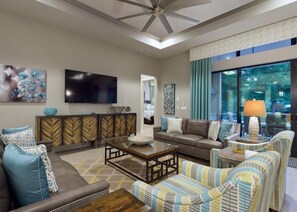 Villa (1 Bedroom) | Living room