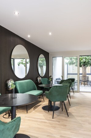 Sitteområde i lobbyen