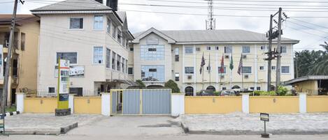 Fassade der Unterkunft