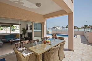 Terrace/patio - Villa for Rent in Protaras 1229 (Paralimni)