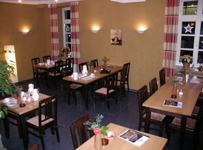 Daily buffet breakfast (EUR 5 per person)