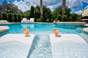 Outdoor pool - Beautiful Villa With Private Pool, Close to Disney, Orlando Villa 2949 (Kissimmee)