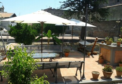 สวนในใจกลางเมือง