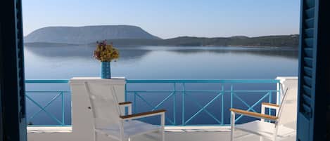 Blick von der Unterkunft