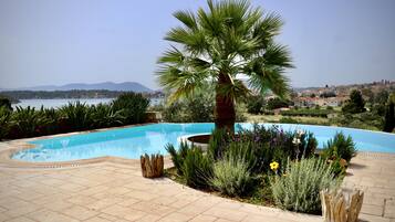 Superior Villa, 4 Bedrooms, Private Pool, Sea View | Hill view