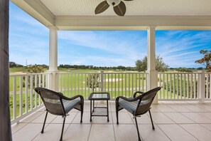 Balcony - Rent a Luxury Villa on Reunion Resort, Minutes From Disney, Orlando Villa 3529 (Kissimmee)
