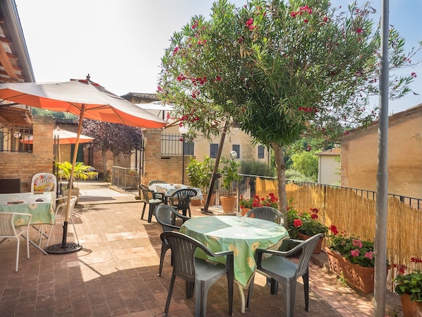 Ferienhaus, 2 Schlafzimmer | Terrasse/Patio