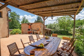 Villa, 6 Bedrooms, Smoking, Private Pool | Terrace/patio - Villa Antico Podere Rota (Sovicille)