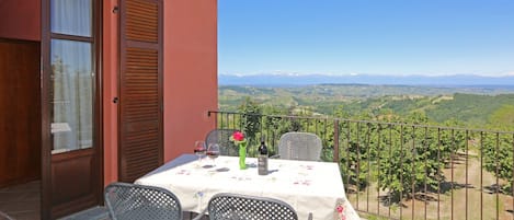 Căn hộ, 1 phòng ngủ, hiên, quang cảnh núi | Hiên