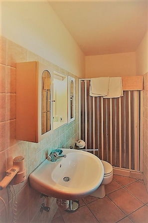 Bathroom - Apartment in the Langhe (Albaretto della Torre)