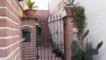 Entrada de la propiedad