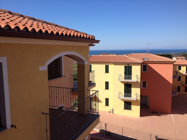 Apartment, 1 Bedroom, Balcony | Balcony - Modern 1 bed Apartment Sleep 3 sea View Only 700mt From sea (Valledoria)