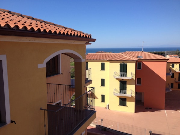 Apartment, 1 Bedroom, Balcony | Balcony - Modern 1 bed Apartment Sleep 3 sea View Only 700mt From sea (Valledoria)