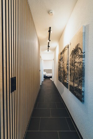 Interior - Private holiday apartment in the Hunsrück with a wonderful valley view and cedar sauna (Bruschied)