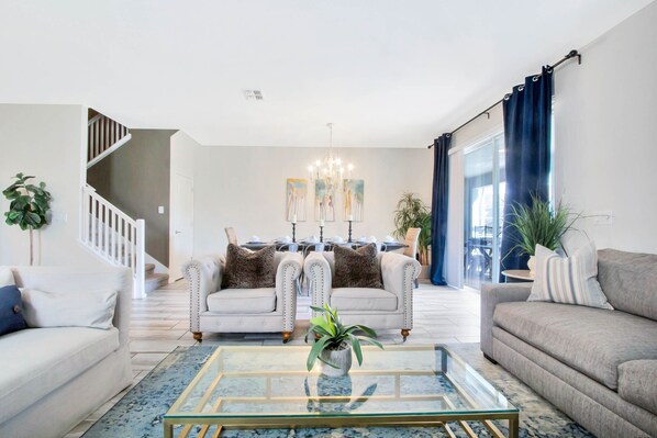 Flat-screen TV, foosball