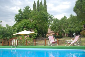 Apartment, 2 Bedrooms, Fireplace, Garden View | Garden - Silence and Relaxation in Countryside of Umbria (Amelia)