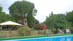 Apartment, 2 Bedrooms, Fireplace, Garden View | Exterior - Silence and Relaxation in Countryside of Umbria (Amelia)