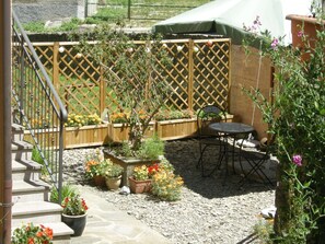 Maison, 1 chambre, patio, vue jardin | Jardin