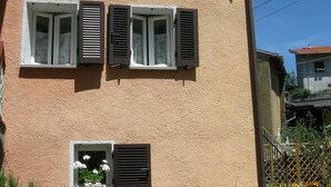 Ferienhaus, 1 Schlafzimmer, Terrasse, Gartenblick | Außenbereich