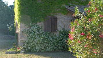 Apartment, 2 Bedrooms, Fireplace, Garden View | Garden