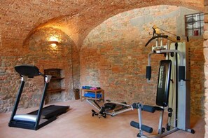 Villa, 2 Bedrooms, Smoking, Patio | Fitness studio