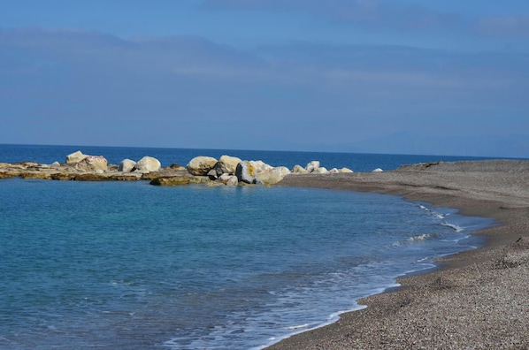 Chambre, 1 chambre, fumeur, vue sur le jardin | Plage