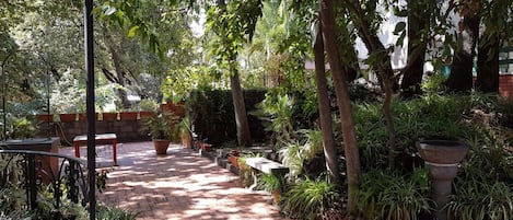 Villa, 2 Bedrooms, Smoking, Patio | Property grounds
