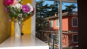 Villa, 1 Bedroom, Private Pool, Pool View | Living area | Flat-screen TV - Il Ciclamino Villa With Swimming Pool Northern Rome (Riano)