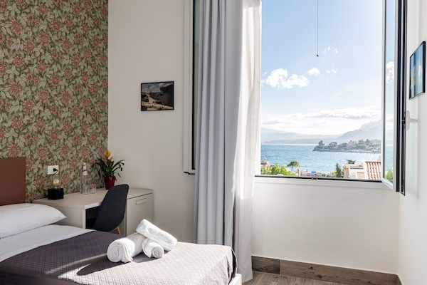 Memory-foam beds, individually decorated, individually furnished, desk