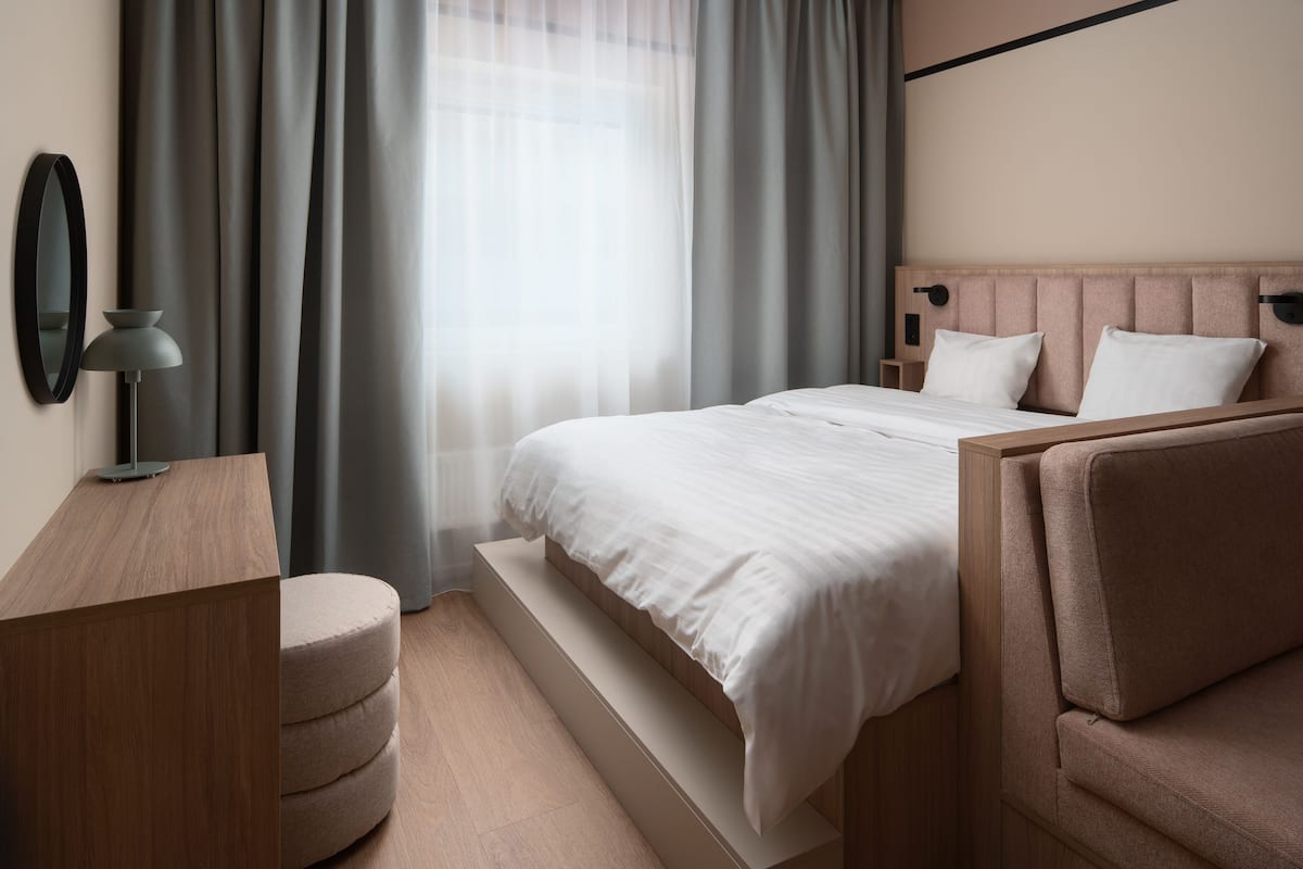 Monolocale comfort | 2 camere, tende oscuranti, Wi-Fi gratuito, lenzuola